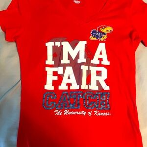 KU athletics shirt